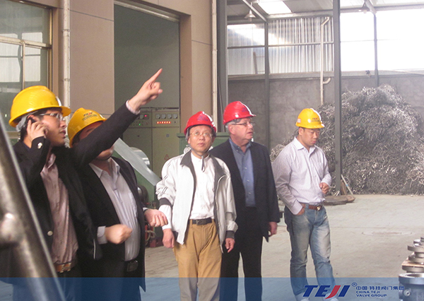 法國專家到我司考察指導(dǎo)