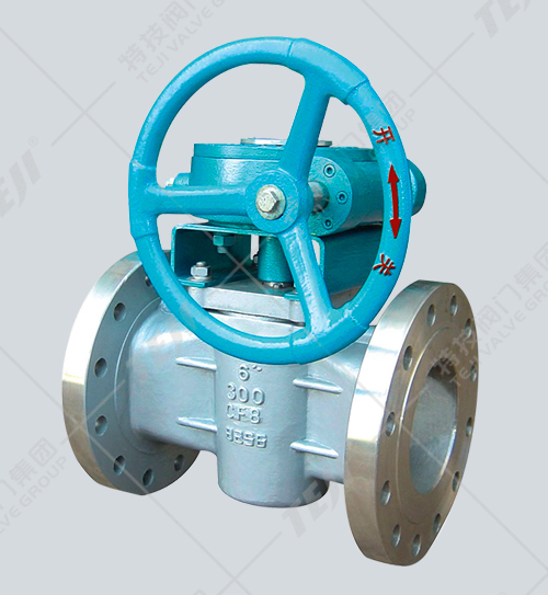 美標蝸輪式旋塞閥