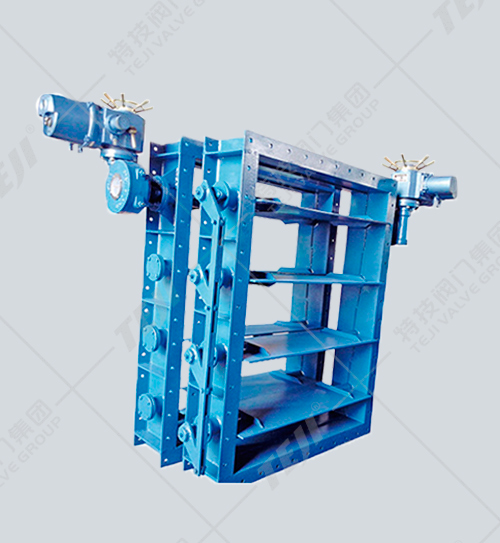 電動矩形百葉閥